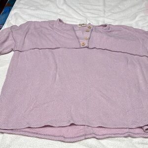 Light Purple short Sleeve Top